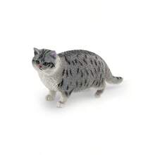 1 件/8 件逼真迷你宠物猫模型装饰玩具 - 彩色 - 查看 41