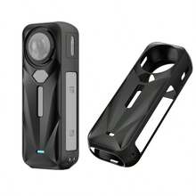 适用于 Insta360 X5 的硅胶保护套，X5 配件保护套，完美适用于户外运动、假日旅行、校园摄影和派对，X5 保护壳 | 轻巧设计 | 易于安装和拆卸 | X5 用户的理想礼物 - 查看 14