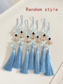 Blue Butterfly Painted High-End Feather Tassel Pendant Charm, Minimalist Fashion Compatible With IPhone 17, 17 Pro, 17 Pro Max, 15, 15 Pro Max, Apple P13, P14, P11, P12, XS, XR, 7/8P, 7/8G, E S2, A14, A15, S23U, A50, A12, A32, A52, A72, A51, A21S, A13, A14, S22 Ultra, S23, A33, A53, S20 FE,International Version, Not The Domestic Version - Multicolor - View 67