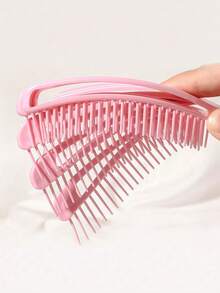 1 pieza Peine antiestático de 8 dientes para mujer, apto para cabello seco/húmedo, liso/grueso y rizado, masaje del cuero cabelludo - Multicolor - Ver 6