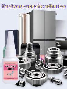 专用五金胶、快干胶、高强度粘合剂、强力耐用淋浴喷头龙头粘合剂，以及强力快干透明淋浴喷头粘合剂，耐高低温。 - 容量32g - 查看 6