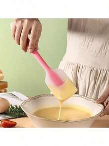 3件套耐热硅胶刮刀套装，包括迷你硅胶刮刀、果酱刮刀、耐热奶油刮刀，烘焙搅拌工具，厨房必备，适合公寓使用，硅胶材质 - 彩色 - 查看 6