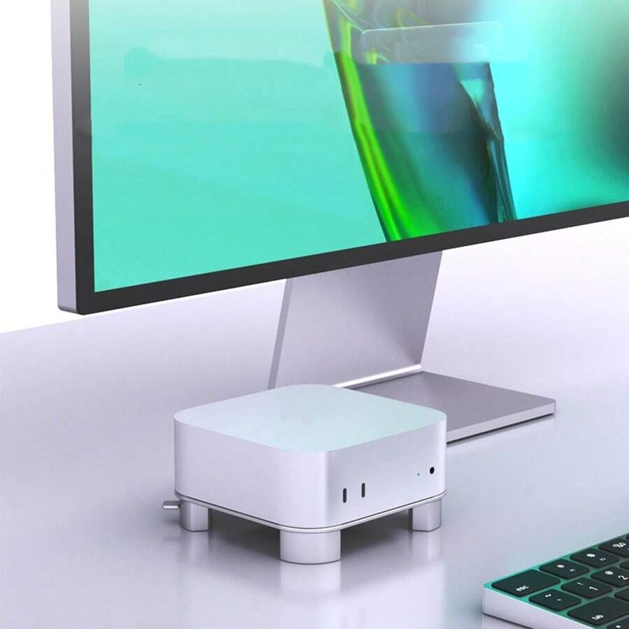 Soporte de aleación de aluminio y estuche protector de metal para la estación de acoplamiento Mini M4, ayuda con el encendido - Ver 1