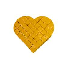 1pc Pixel Heart Shaped Stress Relief Toy, Slow Rising Squeeze Toy, Valentine's Day Birthday Anniversary Gift, Office Desk Decor Pressure Release Toy, ASMR Hobby Collection, New Year Christmas Gift, Perfect Gift - Multicolor - View 8