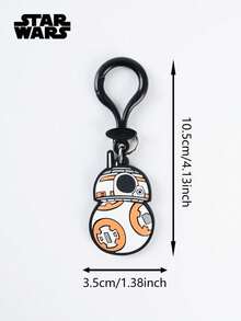 1 móc khóa hình quả cầu Grogu chính hãng Star Wars, chất liệu PVC, phụ kiện trang trí balo/điện thoại dễ thương, quà tặng tiệc tùng, trang trí túi xách, móc khóa chống thất lạc. - móc khóa - Xem 3