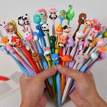 OBOVAY 1pc-Cartoon Bendable Eraser, Animal And Dinosaur Shaped Eraser, Multicolor Soft Eraser, Suitable For Students, Stationery Enthusiasts And Office Personnel, Student Supplies, Campus Stationery Small Gifts, Back To School Supplies, Also A Perfect Creative Gift For Stationery Enthusiasts, Back To School Stationery, Learning Supplies, Office, School Use, Drawing Tools, Office Supplies - Animal Series - View 6