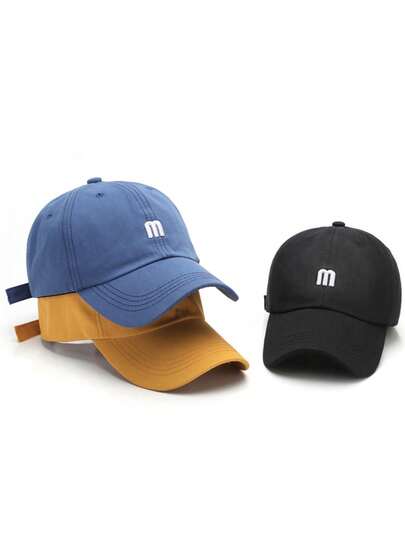 1 Mũ lưỡi trai thêu chữ unisex - Thoáng khí, có thể điều chỉnh, kiểu mũ bố và mũ bóng chày - Mũ chống nắng thường ngày unisex, hoàn hảo cho các hoạt động ngoài trời, du lịch và chạy bộ (Có nhiều màu sắc để lựa chọn)