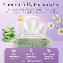 X Large Wet Wipes For Adults - 2 Packs Of 56 [112 Count] Disposable Incontinence Wipes 12" X 8" Adult Wipes For Elderly - Personal Body Wipes For Women And Men Pre Moistened Adult Washcloths - 224 片裝(4 包,每包 56 片) - 查看 4