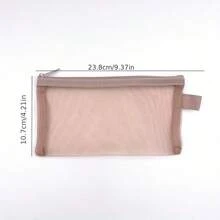 1 hộp đựng bút chì trong suốt tối giản; Túi đựng bút chì cho học sinh khi đi thi; Túi đựng bút chì có khóa kéo; Túi đựng văn phòng phẩm; Túi đựng mỹ phẩm; Đồ dùng văn phòng. - Nhiều màu - Xem 4