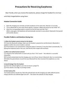 New Air4 Air5 Air7  Wireless In - Ear Earbuds With Ultra - Long Battery Life & High - Fidelity Sound 8 In 1 Wireless Earbuds ANC Active Noise Cancelling(-36db)In-Ear Earphones With Charging 33H Playtime 360 Hi-Fi Stereo Waterproof Headphones Android Phone/ AlRP0DS Pro IOS Laptops 1:1 Clone - 白色的 - 查看 7