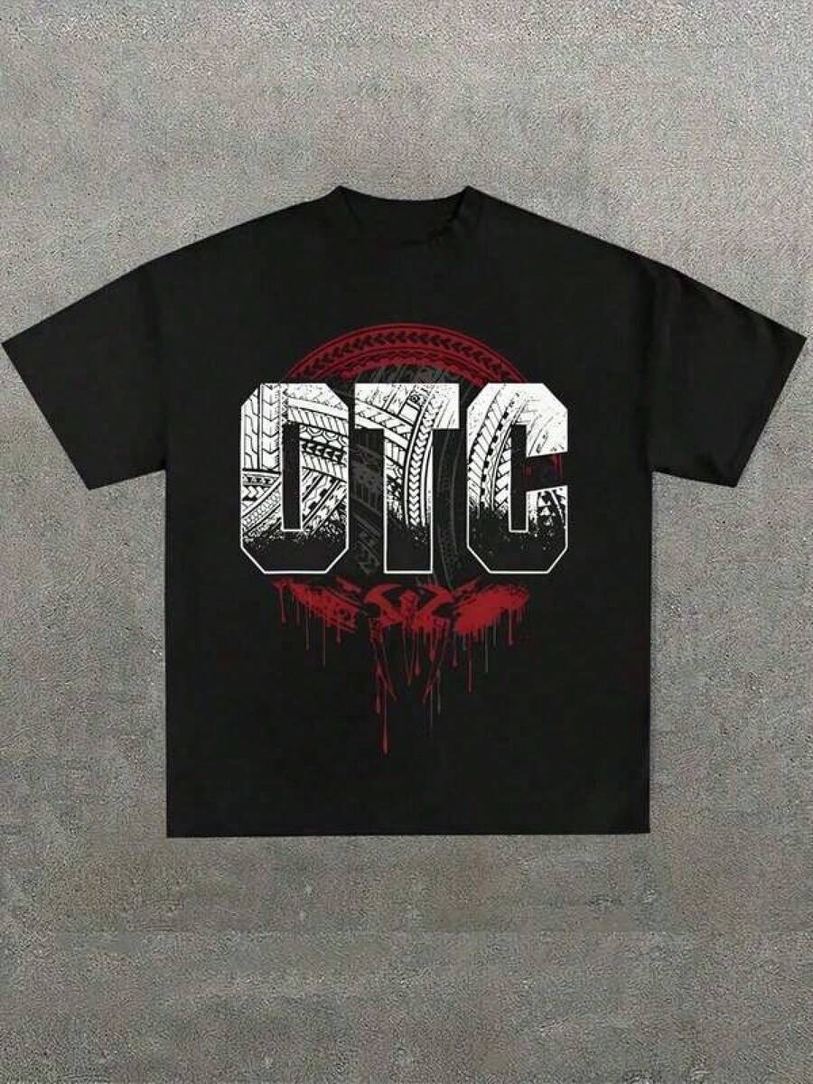 Men Outdoor Tees & Tanks - Black - View 1