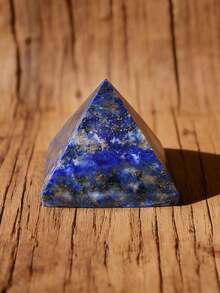 1pc Natural Crystal Pyramid Decor, Home Decoration, Meditation & Healing Crystal Pyramid - 2.8-3.2cm Pyramid - View 8
