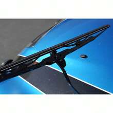 1 cái cần gạt nước khung sắt 9mm móc chữ U đa năng 13"14"16"17"18"19"20"21"22"24" Độ nét cao, hoạt động êm ái, cần gạt nước khung sắt cho ô tô, phụ tùng ô tô - A - Xem 6