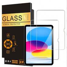 [2 Pack]Tempered Glass Screen Protector For IPads 11th 10th 9th 8th 7th Generation (10.2 Inch, IPads 9/8/7, 2021&2020&2019) Compatible Apple Pencil - 無色 - 查看 26