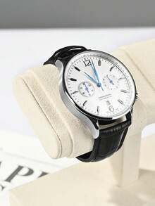Oirlv Soporte doble para relojes de muñeca, estante de almacenamiento de relojes de microfibra, organizador de joyas y pulseras, soporte para exhibición de relojes y brazaletes - Multicolor - Ver 8