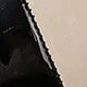 Square-headed Black Beads Connected to Apricot-colored Beads