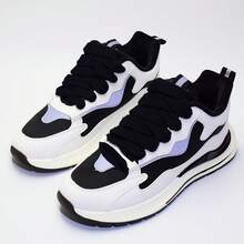 3 Pairs Wide Flat 0.79 Inch Classic Casual Sports Shoelaces - Multicolor - View 5