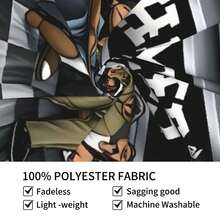 Homies In Classroom Illustration Tapestry - Vibrant Cartoon-Style Classroom Scene Wall Art, Durable Polyester Fabric For Dorm, Bedroom, Party & Team Decor - Graduation & Birthday Gift Idea, Dorm Room Decoration, Playful Design, Easy To Hang, Decorative Art, College Students, Highquality Print, Home Decorators - 1PC - 查看 5