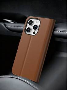 钱包式手机壳，兼容 17 Pro Max，卡槽式手机壳，适用于 13/11/16 Pro Max，日常使用，翻盖式手机壳，带蝴蝶压纹，适用于 Galaxy A56/A57，多功能时尚手机配件，钱包式翻盖手机壳，适用于 Galaxy S26 Ultra，Galaxy S25 Ultra 手机壳，可放置信用卡 - 棕色 - 查看 7