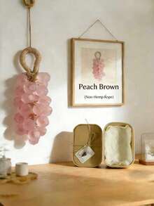 桃子宝石葡萄香皂/家居清洁，手工DIY宝石透明葡萄香皂礼盒，情人节、母亲节及其他节日馈赠亲友的理想之选 - 固體 - 查看 7