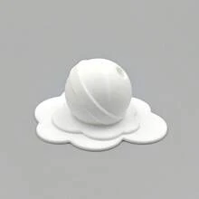 1 pieza Soporte para bolígrafo con forma de piruleta, clip de bolígrafo creativo, taza para bolígrafo táctil, organizador de escritorio, regalo pequeño y único - A - Ver 12