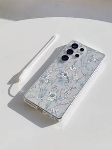 1个透明防摔TPU软手机壳，采用UV印刷工艺，附赠1条白色硅胶挂绳，蓝色花叶图案，兼容 7/8/7 Plus/8 Plus/X/XS/XR/XS Max/11/11 Pro/11 Pro Max/12/12 Pro/12 Pro Max/12 Mini/13/13 Pro/13 Pro Max/13 Mini/14/14 Pro/14 Pro Max/14 Plus/15/15 Pro/15 Pro Max/15 Plus/16/16 Pro/16 Pro Max/16 Plus/17/17 Pro/17 Pro Max/Air、Galaxy、荣耀400、400 Pro、500、500 Pro等机型，以及荣耀500、500 Pro等。 - 彩色 - 查看 7