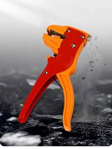 多功能自动剥线钳，适用于专业电工，剥线范围0.2-6mm²，符合人体工学的防滑设计，可快速剥线和剪线。适用于电气作业、家电维修、家居装修、汽车维修和船舶维修。 - 彩色 - 查看 11