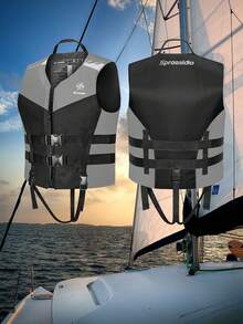 spraesidio 成人游泳背心；成人冲浪浮力服；便携式皮划艇和钓鱼救生衣，无需充气 - 彩色 - 查看 10