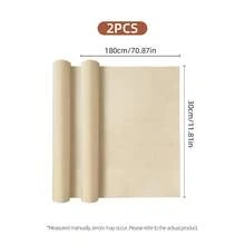 Thảm nướng silicon chống dính tái sử dụng, chịu nhiệt độ cao, chống trượt, bảo vệ mặt bàn, lót nồi chiên không dầu. - Xem 9