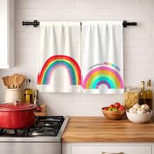 2/4/6 pezzi Strofinacci da cucina con stampa a motivo arcobaleno, super assorbenti in microfibra moderna, adatti per cottura e panificazione, panni da cucina, molto morbidi e assorbenti, decorazione per la cucina, regali per vicini, madri, compleanni, inaugurazione di casa per amici, articoli essenziali per la cucina, necessità quotidiane - Multicolore - Visualizzare 4
