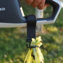 Giá đựng túi đựng chất thải thú cưng có móc treo tiện dụng, hộp đựng túi đựng phân chó khi dắt chó đi dạo kèm giá đỡ túi rác. - Xem 14