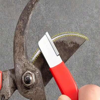 Precision Edge "Professional Knife Sharpener - Tungsten & Diamond Ceramic Sharpening Rod, Suitable For All Knives Including Garden Shears