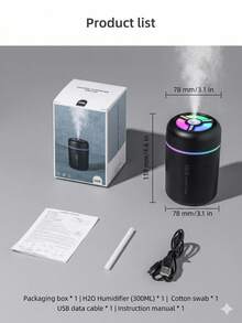 2026 Newly-Upgraded DeepRest Sleep Kit Mini Humidifier With Essential Oils Set – Relaxing Aromatherapy Diffuser For Better Sleep, Stress Relief & Emotional Calm Space – Air Purifier & Odor Eliminator For Home, Office & Car – Refresh Focus With Peppermint Coffee Oils – Lavender Sandalwood Eucalyptus Fragrance Bundle - Mist - Xem 11