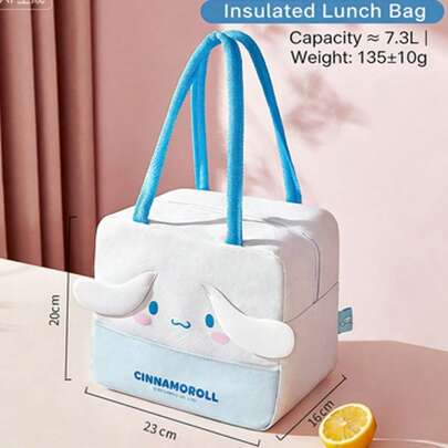 Insulated Lunch Bag, Portable Lunch Tote Suitable For Office Workers, Aluminum Foil Thickened Lunch Bag