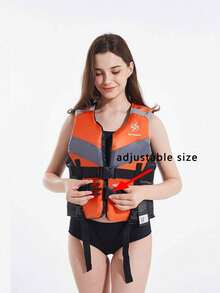 spraesidio 成人游泳背心；成人冲浪浮力服；便携式皮划艇和钓鱼救生衣，无需充气 - 彩色 - 查看 7