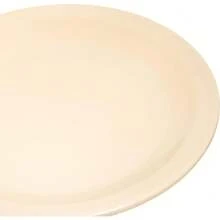 Plato de postre de melamina, vajilla de plástico reutilizable para el hogar y restaurantes de 6.5 pulgadas en color tostado - 1 - Ver 3