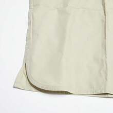 Adidas 男士休闲宽松印花短袖衬衫，夏季 - 淡灰 - 查看 4