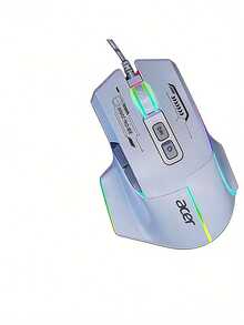 Acer OMW950 Wired Gaming Mouse, Programmable Macro, High Precision Adjustable DPI, Optimized For FPS Games, Compatible With Desktop & Laptop - View 7