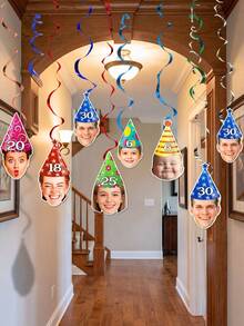 Giấy vụn trang trí tiệc theo yêu cầu, Trang trí tiệc sinh nhật, Đồ trang trí treo xoắn ốc theo yêu cầu, Trang trí trần nhà cá nhân hóa, Giấy vụn trang trí mặt theo yêu cầu, Phụ kiện chụp ảnh hình bóng, Trang trí sáng tạo cho sinh nhật, đám cưới, ngày lễ, tiệc kỷ niệm, Quà tặng bất ngờ, Trang trí tiệc sinh nhật, Giấy vụn trang trí ảnh cá nhân hóa, Ngày lễ, Ngày của Mẹ, Ngày của Cha, Đồ trang trí treo ảnh cá nhân hóa - Nhiều màu - Xem 11