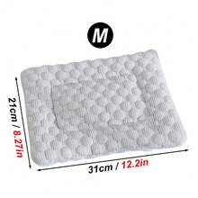 1 tấm lót võng chống trượt bằng lụa lạnh, thảm mát cho thú cưng nhỏ như chuột đồng, nhím, thỏ - Nhiều màu - Xem 25