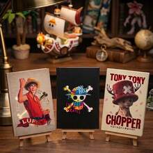 Netflix 1本官方授权的《海贼王》笔记本，封面印有蒙奇·D·路飞草帽海贼团的日记本，可用于写作、书写，是生日和节日的收藏礼物。 - 彩色 - 查看 1