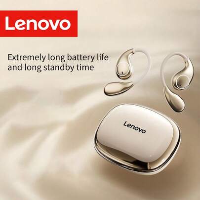  Lenovo TA320 Open-Ear Wireless Headphones, BT5.4 Stable Connection, Ultra-Low Latency, Long Battery Life, HiFi Sound Quality, ENC Call Noise Cancellation, Multi-Device Compatible
