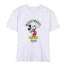 Cerdá Disney Áo thun Mickey Mouse - Màu trắng - Size XS - Áo thun tay ngắn làm từ 100% cotton (160 gsm) - In hình Mickey Mouse - trắng - Xem 1