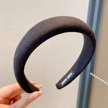 Women's Wide Elastic Headband, Soft Fabric Decorative Headband, Neutral Colors, Non-Slip Design, Suitable For Daily Wear, Work Or Casual Outfits Travel Accessories - Multicolor - View 13