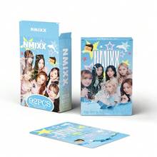 92张/盒 NMIXX “Bluevalentine” 照片卡（60张 LOMO 卡 + 32张贴纸），K-POP 粉丝周边，限量版 SKZ 粉丝应援礼品，收藏照片卡，贴纸 - 彩色 - 查看 4