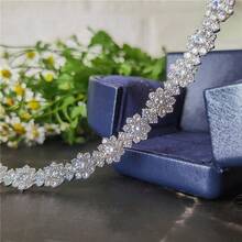 Sterling Silver VVS1 D Color 21.6cttw Sunflower Moissanite Bracelet Luxury Ladies Fine Jewelry Mother's Day St. Patrick's Day Gift - 銀色 - 查看 4