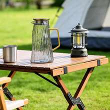 400毫升PC亚克力水壶/水罐，商用饮料和果汁分配器，塑料酒吧专用，耐热防碎冷水壶 - 查看 3