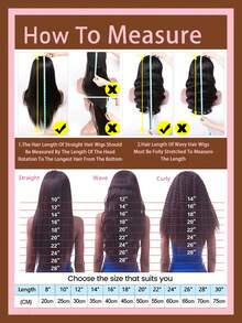 Tóc giả Yaki Straight Lace Front Blended Hair Wigs, mật độ 180%, kích thước 13x4, kiểu tóc xoăn tự nhiên, màu sắc trung bình. - Tự nhiên & Đen - Xem 10