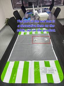 1pc Foldable Inflatable Water Hammock Lounge Chair, Suitable For Adults, For Swimming Pool, Beach And Water Activities, Multifunctional PVC Flat Pool, Lounge Chair And Drifting Function, Perfect For Travel And Home Swimming Pool, PVC Inflatable Beach Chair, Foldable Striped Inflatable Swimming Pool Float, Suitable For Pets, Portable Adult Inflatable Bed, Adult Swimming Pool Float And Lounge Chair, Multifunctional, Durable, Fun - Inflatable Pool Lounge Chair - View 18