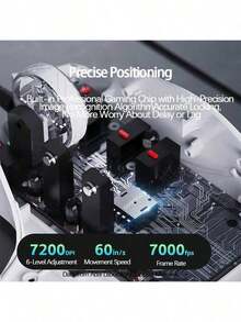 Acer OMW950 Wired Gaming Mouse, Programmable Macro, High Precision Adjustable DPI, Optimized For FPS Games, Compatible With Desktop & Laptop - View 6